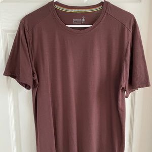 Smartwool Merino 150 t-shirt in maroon